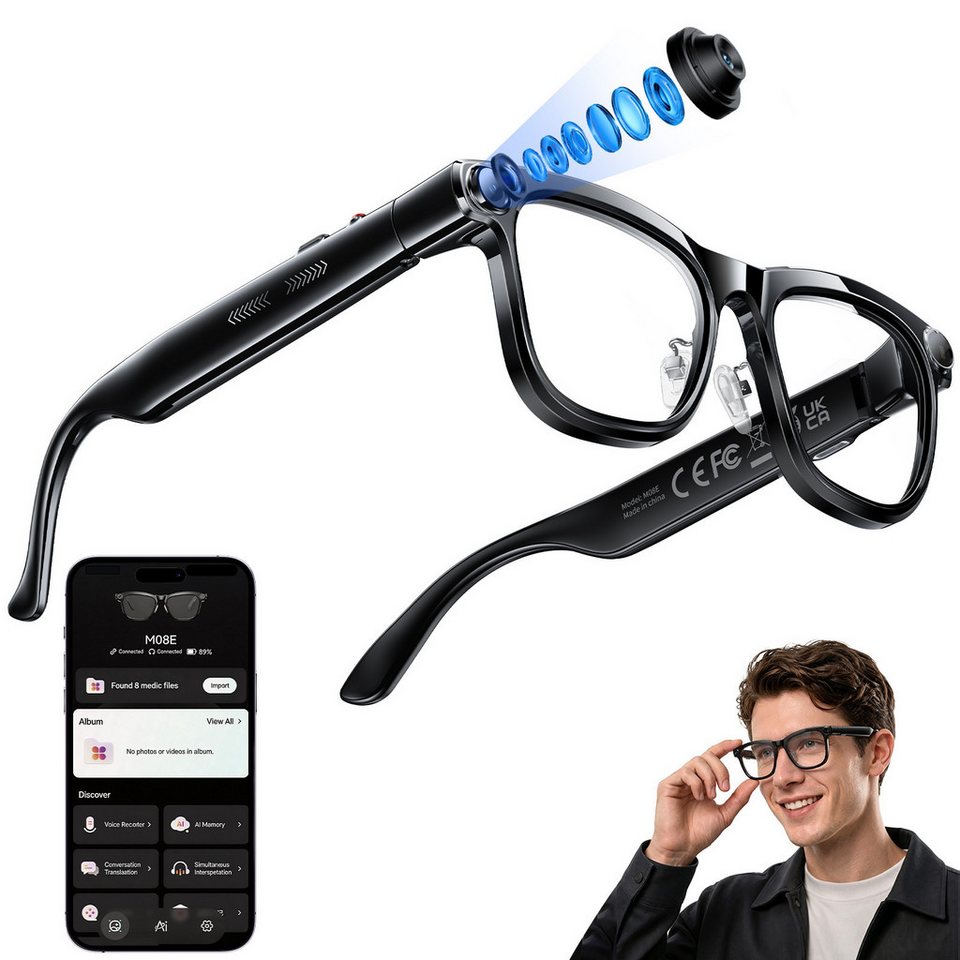 Photography And Lighting - AI Smart Glasses with ChatGPT Real-Time