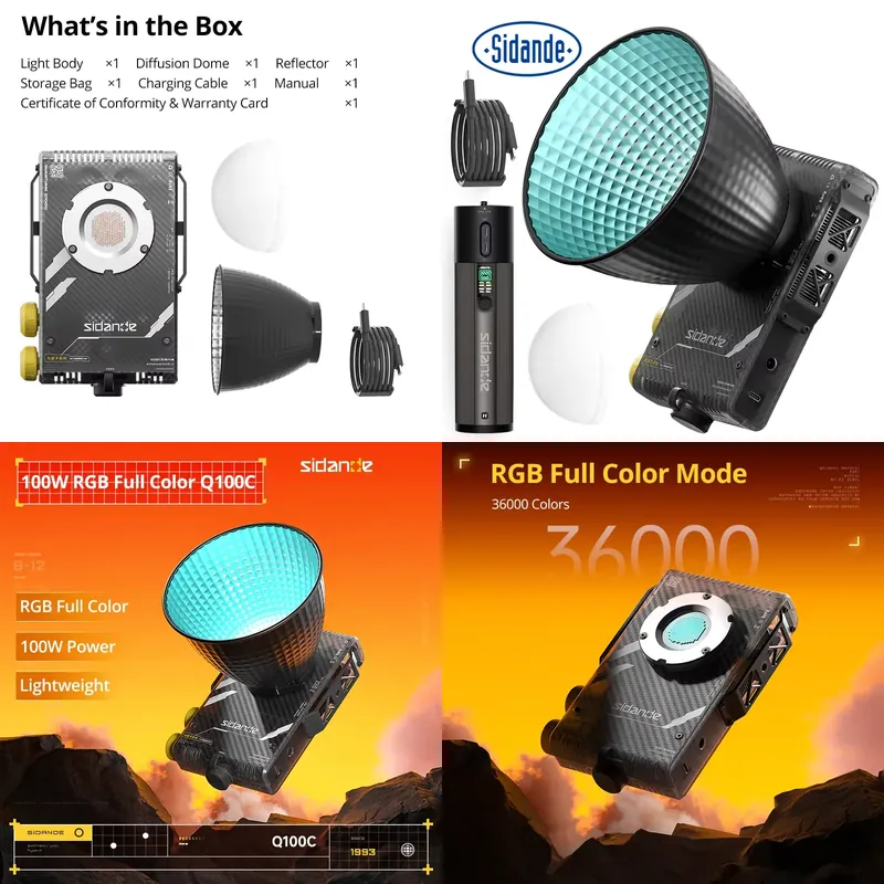Photography And Lighting - Brand For Sidande Q100C Q100Lite Optical