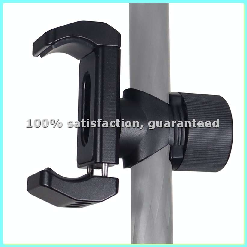 Reflector Arm Clamp - Power Bank Clamp Holder with Light