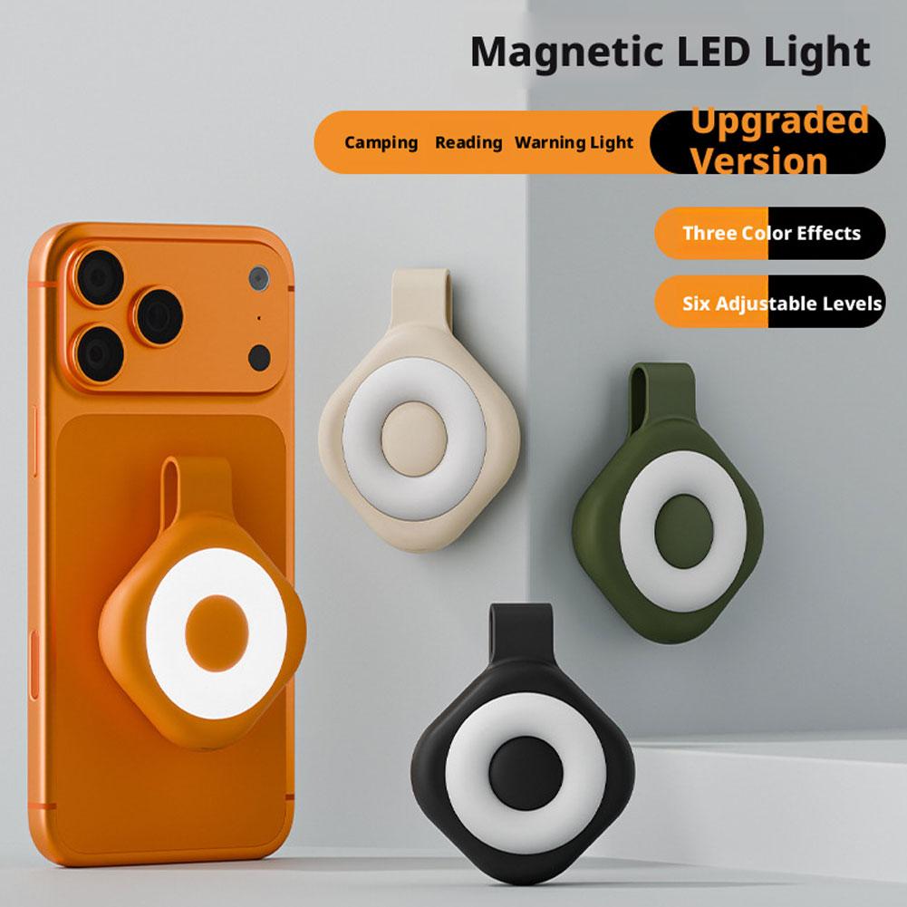 Photography Lighting For Outdoors - Rechargeable Magnetic Phone Fill Light Portable