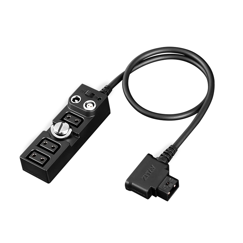 Photography Lighting Rig - 5in1 D-Tap 2pin Circular Connector DC