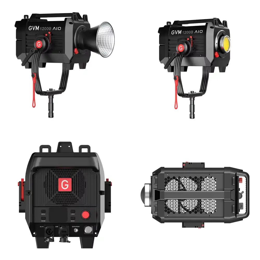 Photography And Lighting - GVM SD1200B AIO 1200W Photography COB