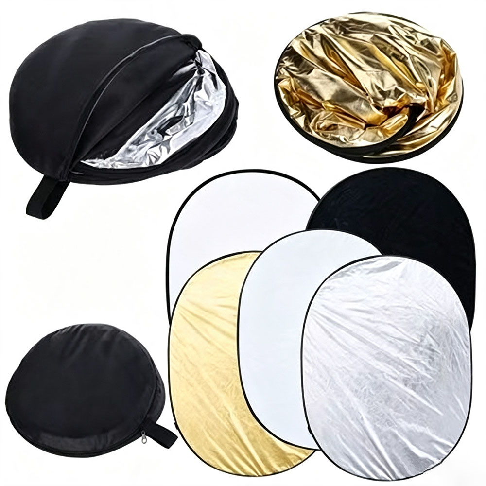 Photography Lighting For Outdoors - Portable 5 in 1 Collapsible Photography