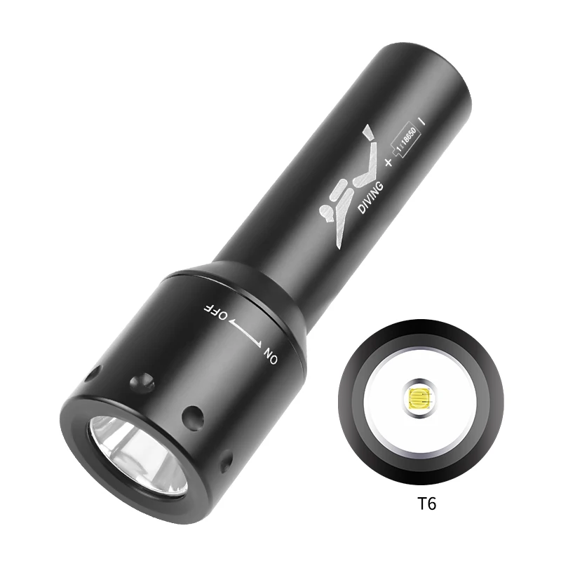 Photography And Lighting - New T6 LED Diving Torch Long-Range