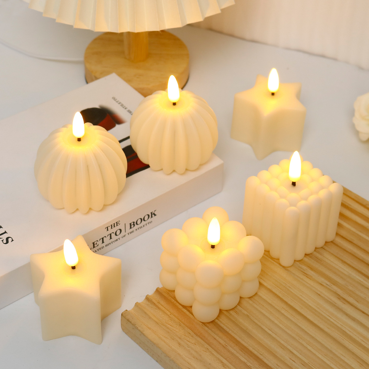Led Candle  Cube for Wedding,  - Photography And Lighting 评论和价格