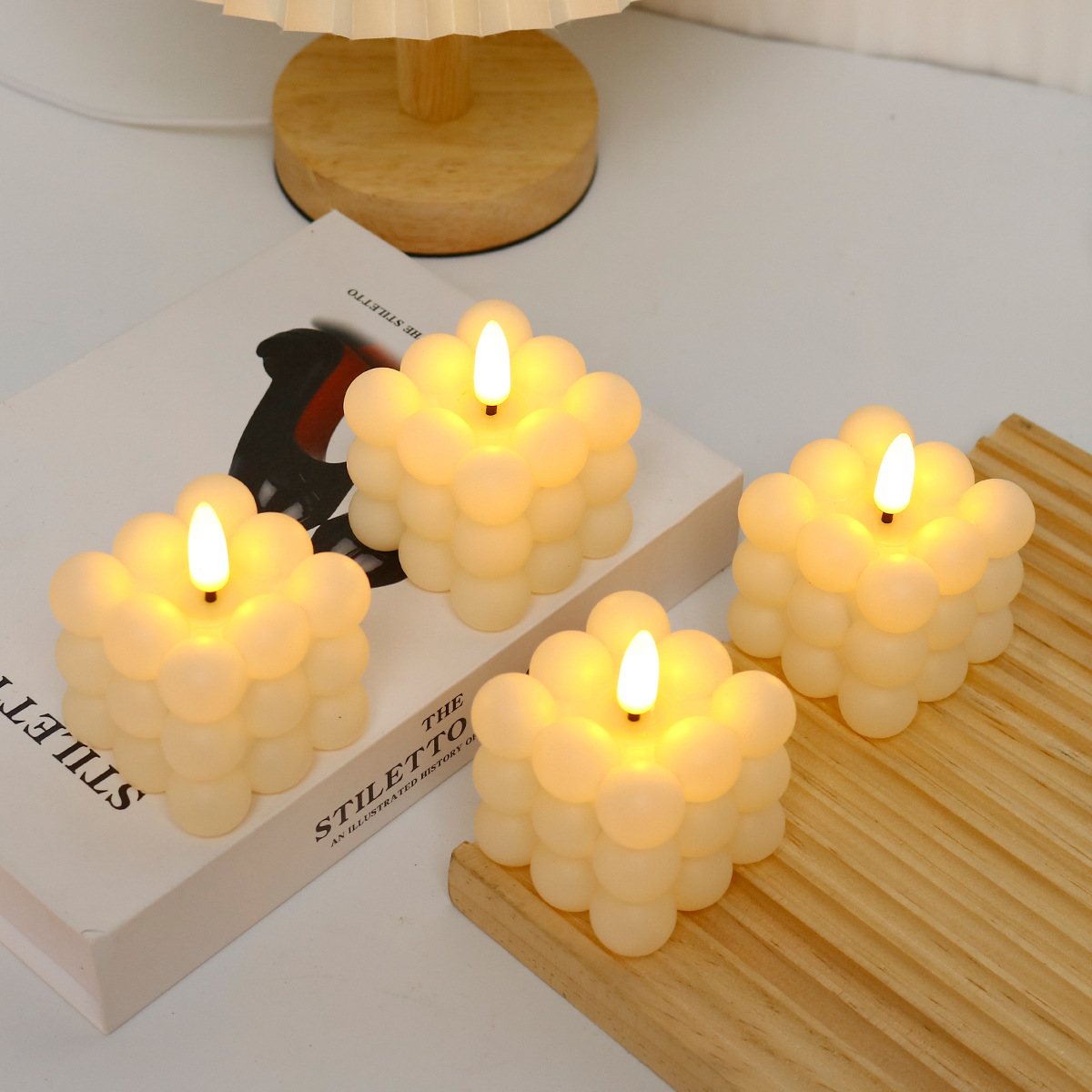 Led Candle  Cube for Wedding,  - Photography And Lighting 评论和价格