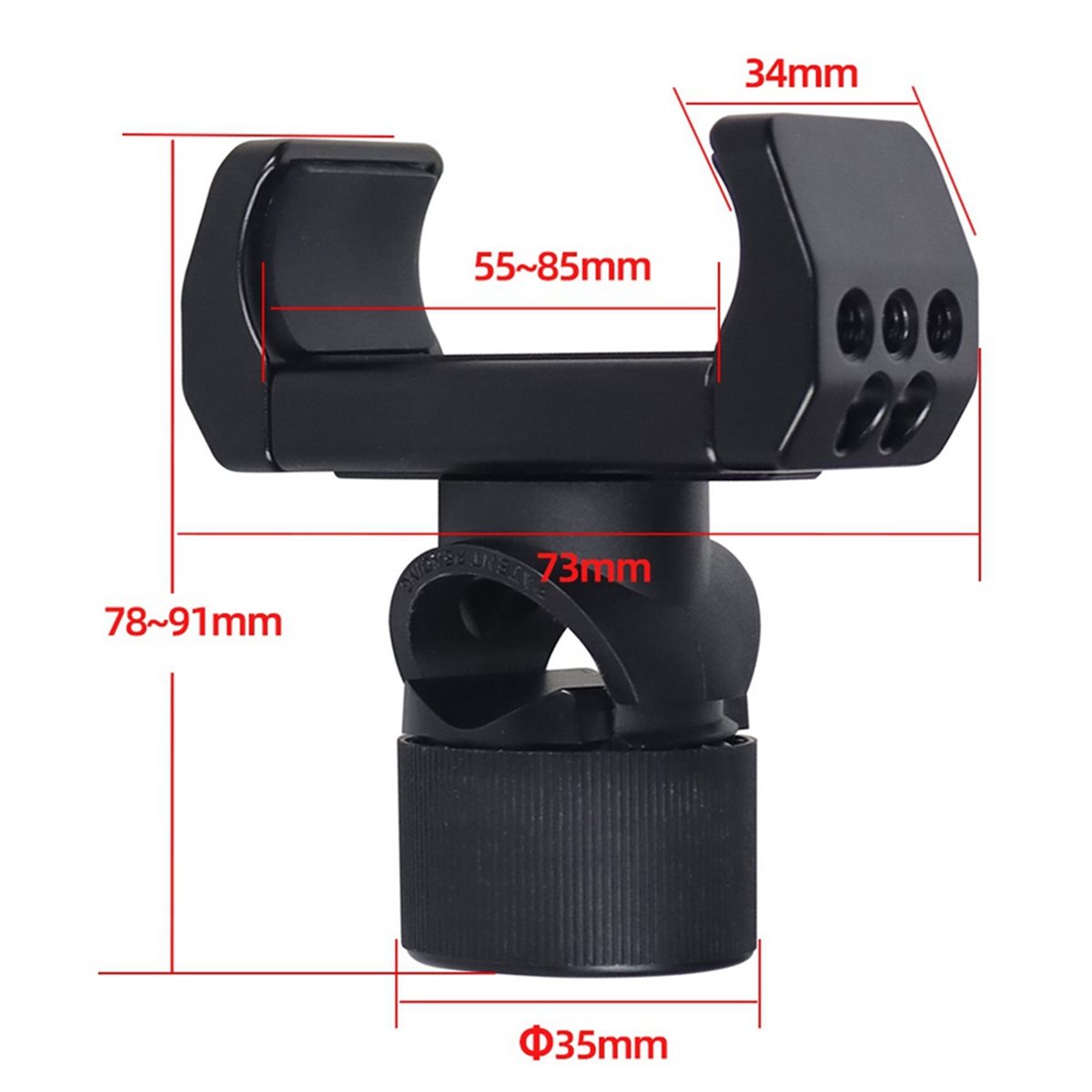 SCLS Power Bank Clamp Holder w - Reflector Arm Clamp 评论和价格