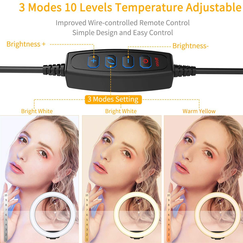 6/10/12 Inch LED Selfie Ring L - Photography Lighting Stick 评论和价格
