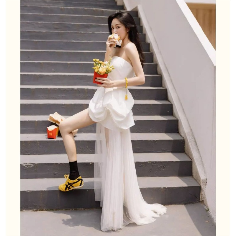 French White Strapless Morning - Photography Lighting For Outdoors 评论和价格