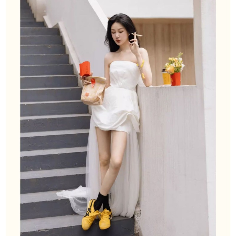 French White Strapless Morning - Photography Lighting For Outdoors 评论和价格