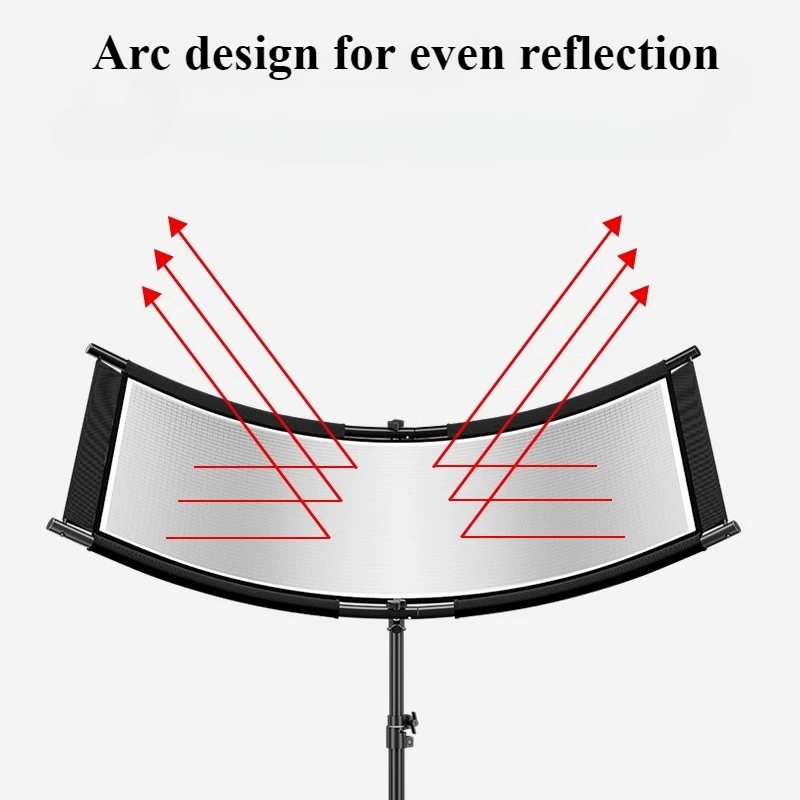 4-Color Cloth U-Type Reflector - Photography Types Of Lighting 评论和价格