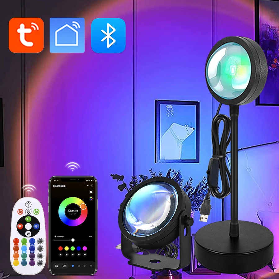 Tuya Smart Sunset Projector La - Photography Lighting Mood 评论和价格