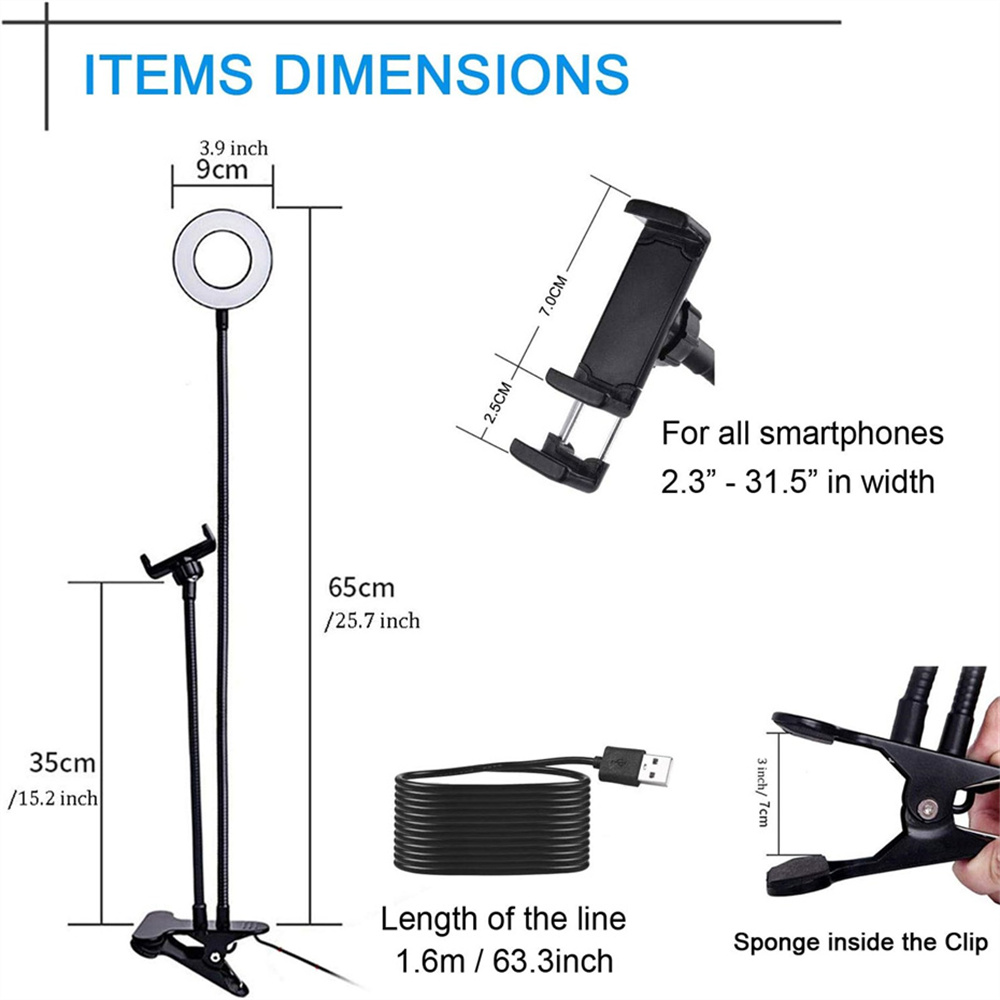 Universal Flexible Mobile Phon - Photography Lighting Stick 评论和价格