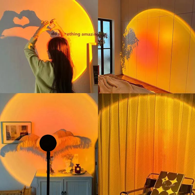 Sunset Lamp Night Light Multi  - Photography Lighting Mood 评论和价格