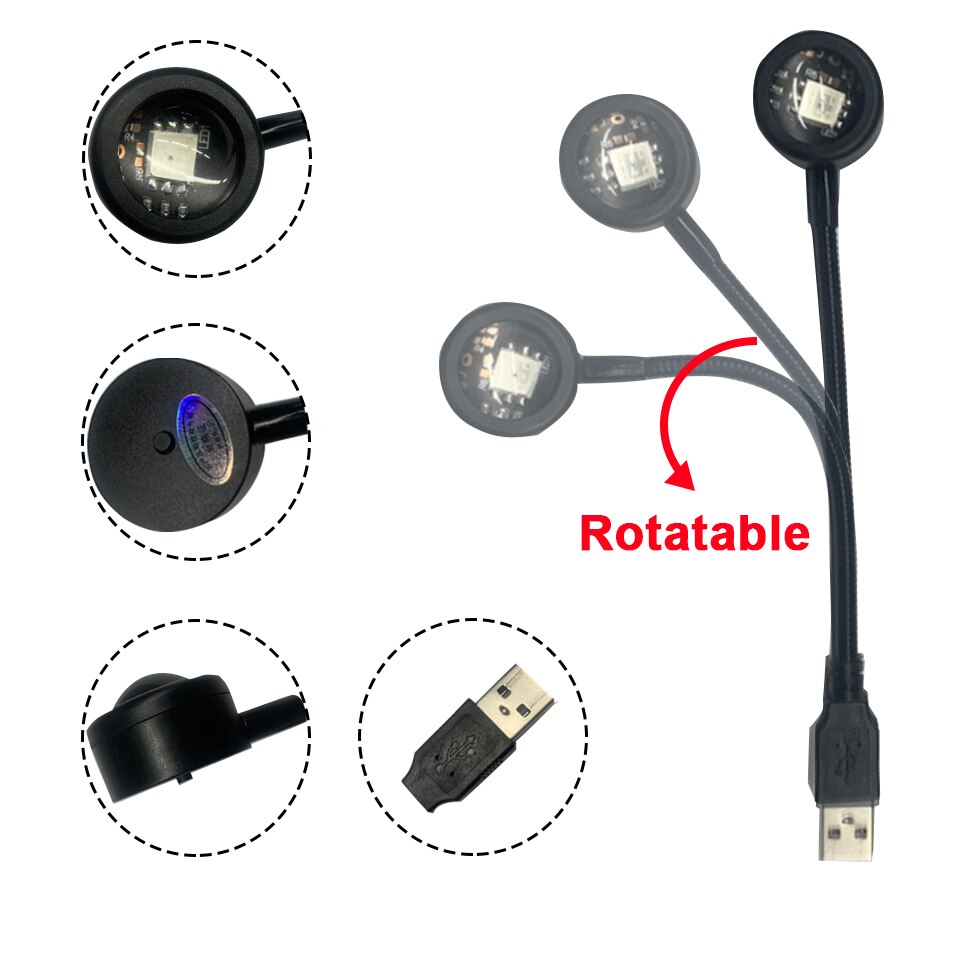 LED USB Sunset Lamp Projector  - Photography Lighting Mood 评论和价格
