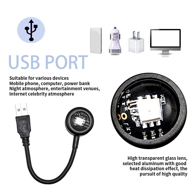 LED USB Sunset Lamp Projector  - Photography Lighting Mood 评论和价格