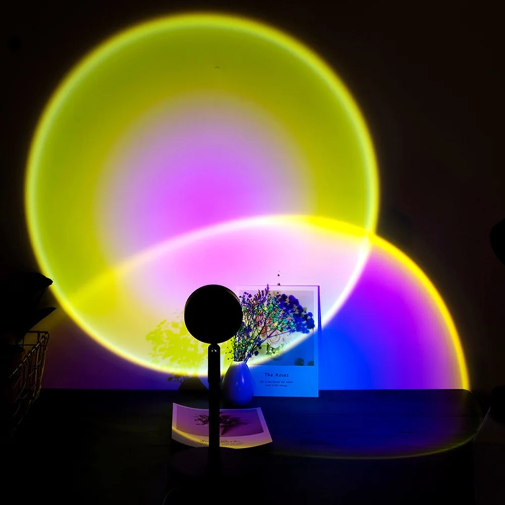 Sunset Lamp LED Rainbow Neon N - Photography Lighting Mood 评论和价格