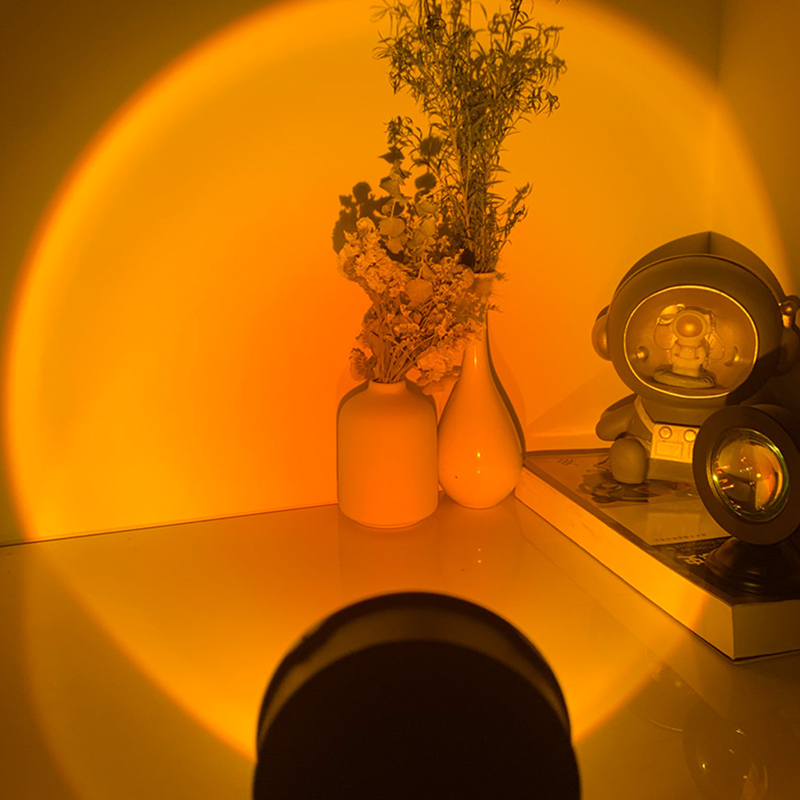Led USB Sunset Lamp Projector  - Photography Lighting Mood 评论和价格