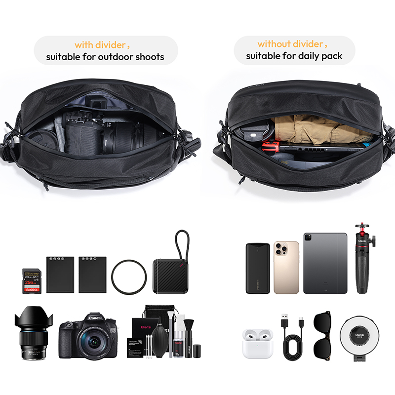 Ulanzi PB038 Travel Sling Bag  - Photography Lighting For Outdoors 评论和价格