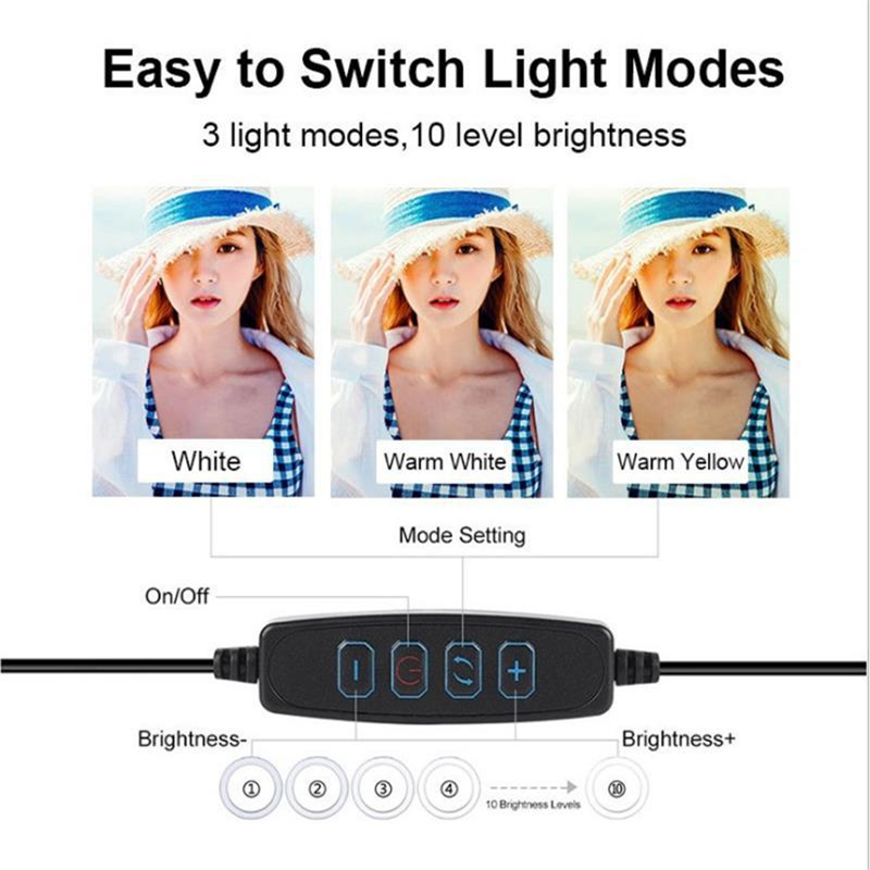 Dimmable Led Ring Light Profis - Photography Lighting Lamp 评论和价格