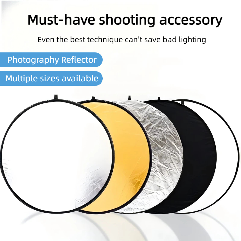 2-in-1 Dual Sided Gold Silver  - Photography Lighting For Outdoors 评论和价格