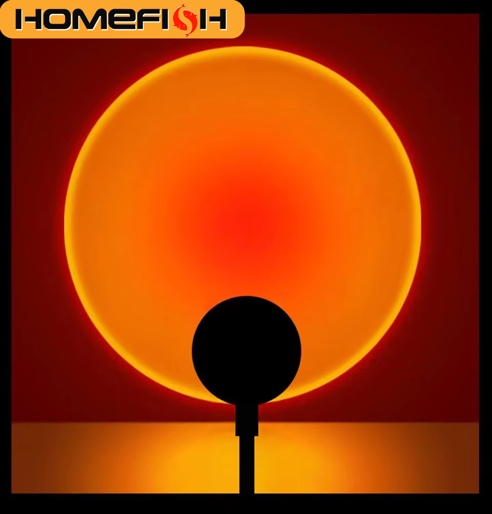 HOMEFISH LED Sunset Projection - Photography Lighting Mood 评论和价格