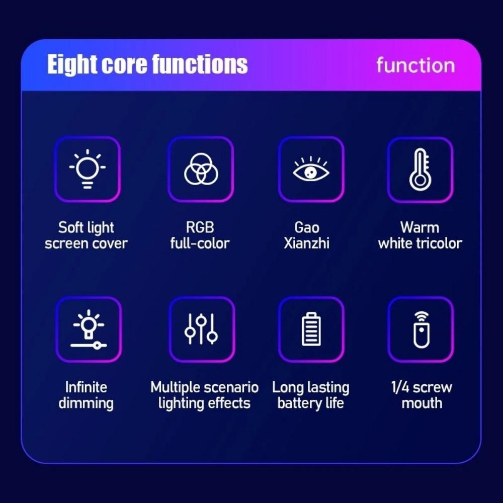 Handheld LED RGB Light Stick C - Photography Lighting Stick 评论和价格
