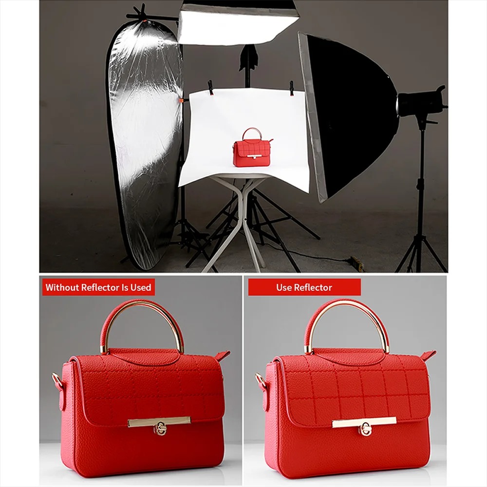 60/80/110CM 5-in-1 Collapsible - Photography Lighting For Outdoors 评论和价格