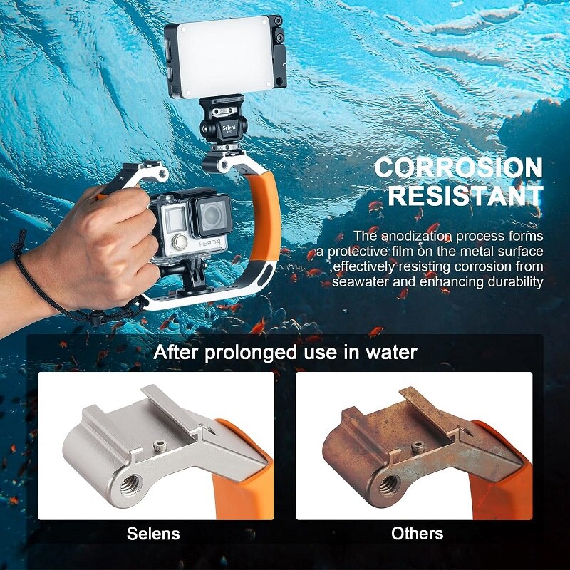 Selens Waterproof Diving Rig H - Photography Lighting Rig 评论和价格