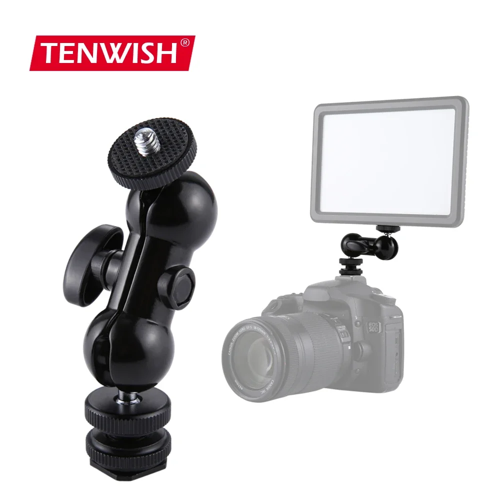 Hot Shoe Adapter with Dual Bal - Photography Lighting Rig 评论和价格