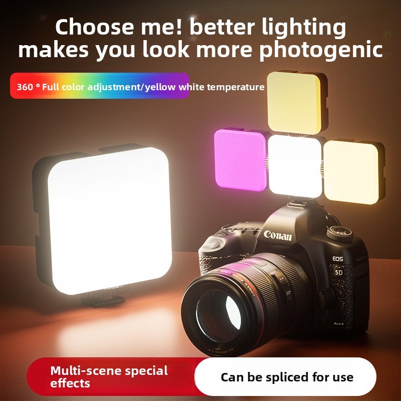 RGB Pocket Light Outdoor Photo - Photography Lighting For Outdoors 评论和价格