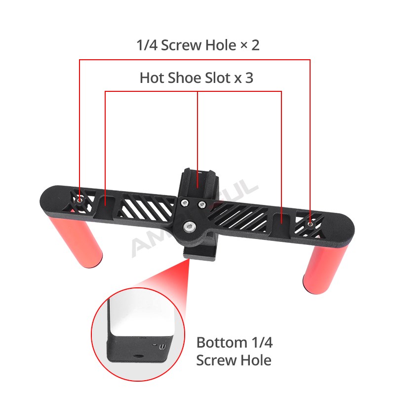 Smartphone Video Rig Hand Grip - Photography Lighting Rig 评论和价格
