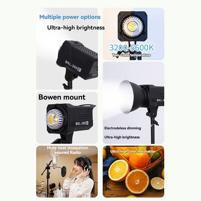300W Bi LED Video Light, Conti - Photography And Lighting 评论和价格