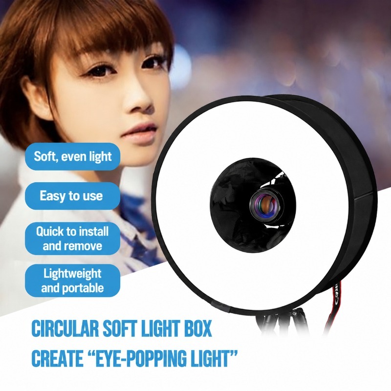 Foldable 45cm Ring‑flash Soft‑ - Photography Types Of Lighting 评论和价格