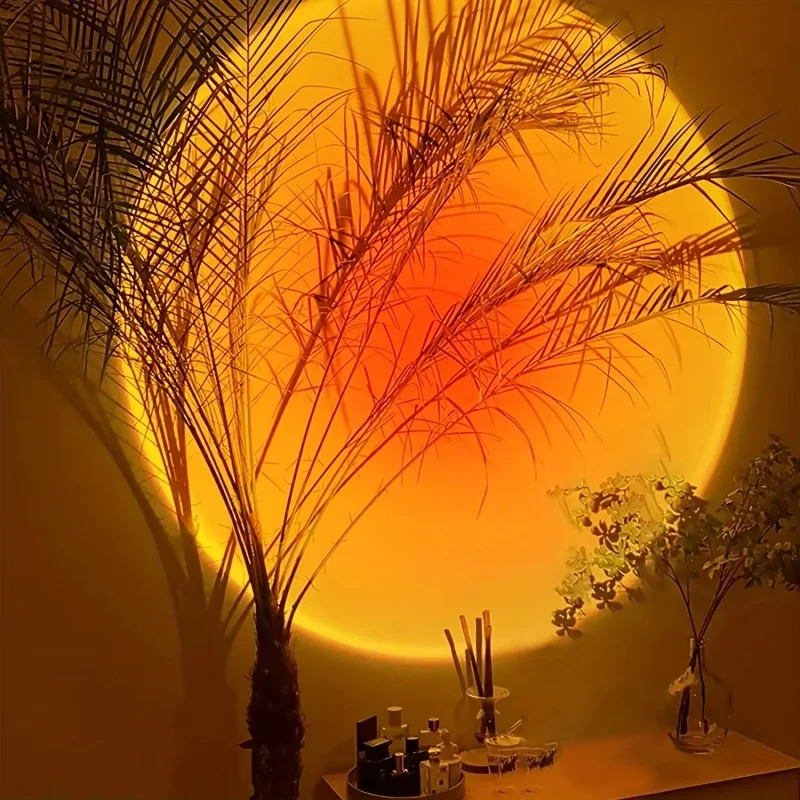 Mini USB ED Sunset Lamp Nightl - Photography Lighting Mood 评论和价格