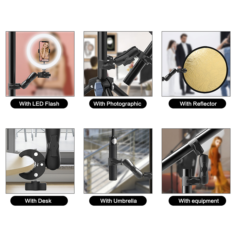 Double Super Clamp Camera Moun - Reflector Arm Clamp 评论和价格