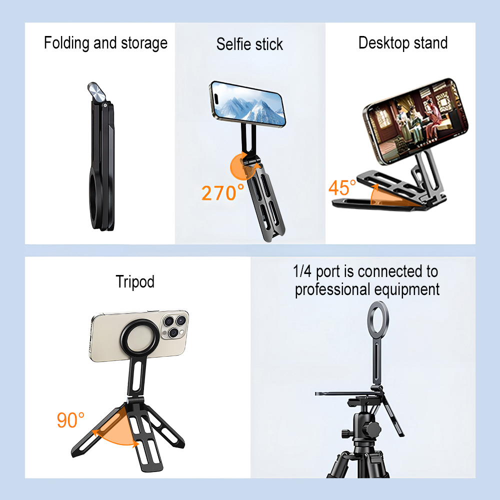 Magnetic Phone Holder Four-axi - Photography And Lighting 评论和价格